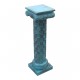 Wooden Pillar 30 Inch - Distressed Blue 