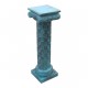 Wooden Pillar 30 Inch - Distressed Blue Wooden Pillar 30 Inch - Distressed Blue