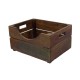 Wooden Planter Rough Polish - Wine Crate Wooden Planter Rough Polish - Wine Crate