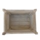 Distress White Picket Planter, Cellar Distress White Picket Planter, Cellar
