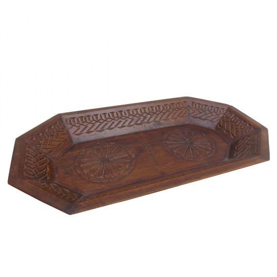 Wooden Octagonal Tray