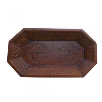 Wooden Octagonal Tray