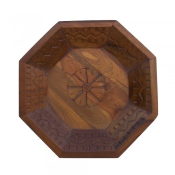 Wooden Octagonal Tray