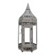 Distressed Iron Lamp - Hexagonal White Distressed Iron Lamp - Hexagonal White