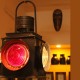Vintage Railway Signal inspired Electric Lamp.