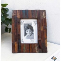 Photo Frame Reclaimed Wood Photo 5 x 7 Inches