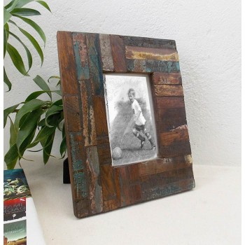 Photo Frame Reclaimed Wood Photo 4 x 6 Inches