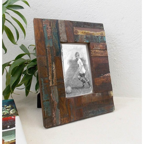 Photo Frame Reclaimed Wood Photo 4 x 6 Inches Photo Frame Reclaimed Wood Photo 4 x 6 Inches
