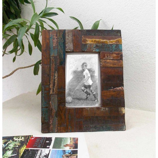 Photo Frame Reclaimed Wood Photo 4 x 6 Inches