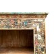 Reclaimed Mosaic Book Shelf Reclaimed Mosaic Book Shelf
