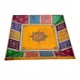 Hand Painted Tray - Platter Square Multi Colours
