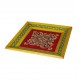 Hand Painted Tray - Platter Square Multi Colours