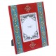 Blue Stripes Royal Red Photo Frame