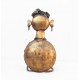 Sitting Tribal Musician Figurine- Metal Sitting Tribal Musician Figurine- Metal