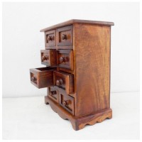 Wooden Mini Chest 8 Drawers 