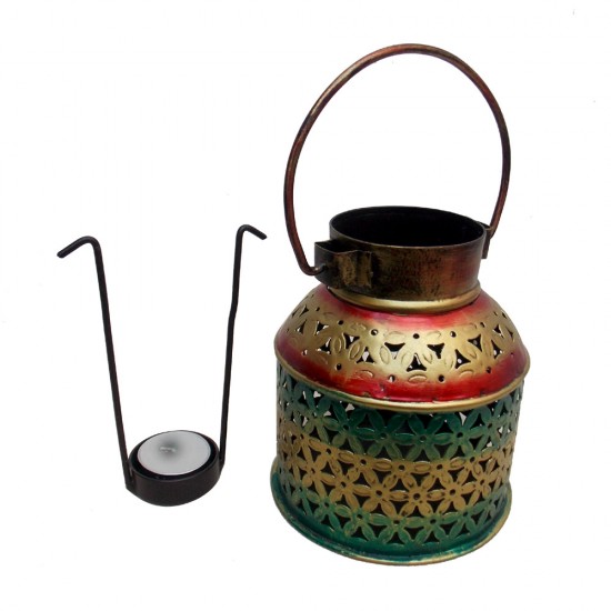 Perforated Milk Can Tea-Light 