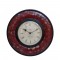 Glass Mosaic Red Time Panel