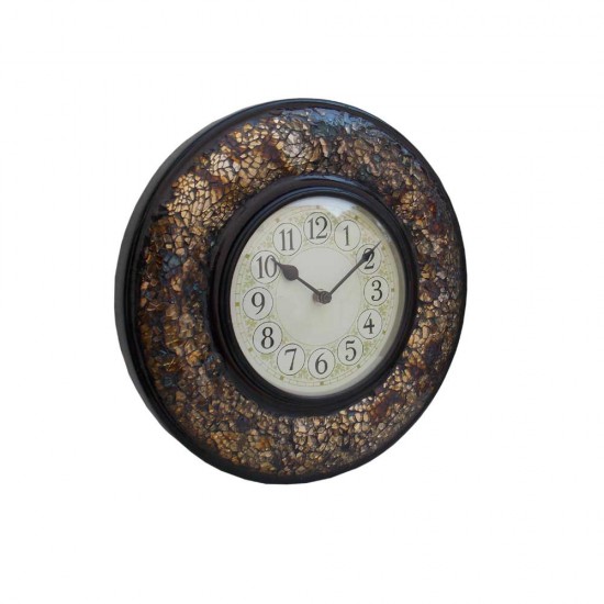 Crackle Glass Mosaic Time Panel Crackle Glass Mosaic Time Panel
