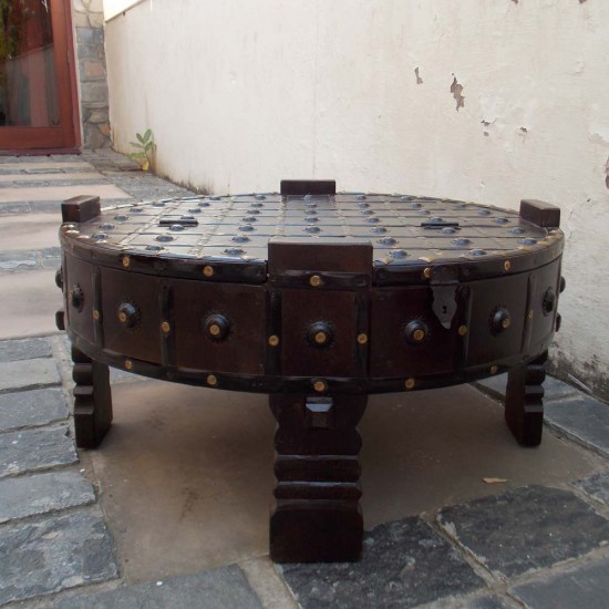 Tribal Chakki Low Table Ghatti