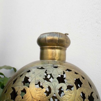 Golden Kudia Tea Light Pot - Large 