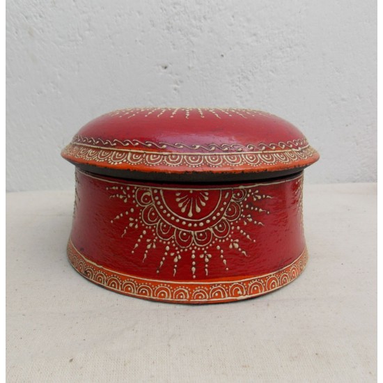 Round Powder Box- Assorted Colours Round Powder Box- Assorted Colours