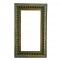 Antique Finished Rustic Turquoise Blue Mirror Frame