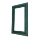 Antique Finished Rustic Turquoise Blue Mirror Antique Finished Rustic Turquoise Blue Mirror