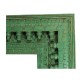 Antique Finished Rustic French Green Mirror Antique Finished Rustic French Green Mirror