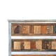 Distressed White Chest with Colourful Drawers Distressed White Chest with Colourful Drawers