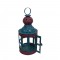 Painted Iron Kharbuja Lantern (Small)