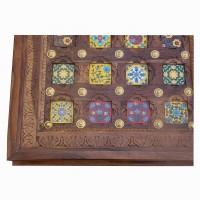 Table ( Rectangular ) Ceremic Tile Art