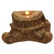Reclaimed Fine Carved Wooden Piece - Candle Stand Reclaimed Fine Carved Wooden Piece - Candle Stand