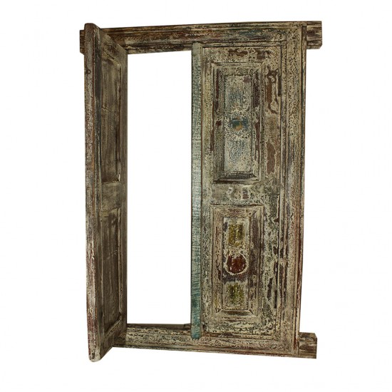 Wooden Distressed Window Wooden Distressed Window