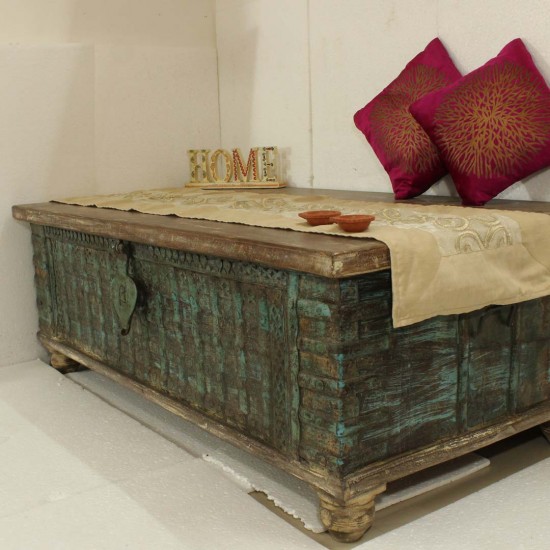 Greenish Treasure Trove, Distressed, Reclaimed