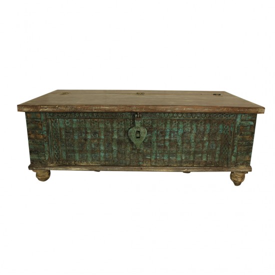 Greenish Treasure Trove, Distressed, Reclaimed