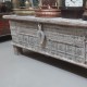 Handcrafted White Distressed Pitara Box Handcrafted White Distressed Pitara Box