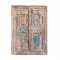 White Distressed Vintage Wooden Window      