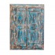 Blue and White Distress Vintage Wooden Window Blue and White Distress Vintage Wooden Window