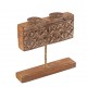 Carved Wooden Panel on Stand Carved Wooden Panel on Stand