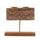 Carved Wooden Panel on Stand Carved Wooden Panel on Stand