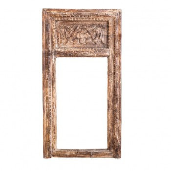 White Distressed Vintage Wooden Panel