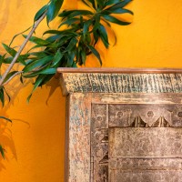 Rustic finish wooden cabinet vintage storage furniture Rustic finish wooden cabinet vintage storage furniture