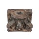 Wooden Antique Carved Block Candle Stand 