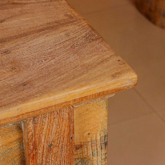 Antique style carved wooden sandok chest – handcrafted heritage décor