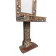 Reclaimed Wood Mosaic Dressing Console Reclaimed Wood Mosaic Dressing Console