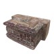 Reclaimed Antique Carved Wooden Bracket Wall Panel - Candle Stand