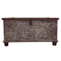 Tribal Carved Pitara Box