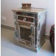 Indian Coins Embossed Side Cabinet Indian Coins Embossed Side Cabinet
