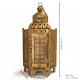 Iron Perforated Golden Hanging Lantern Height 24 inches