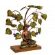 Buddha Under Bodhi - Tree of Awakening ht. 16 Inches Buddha Under Bodhi - Tree of Awakening ht. 16 Inches